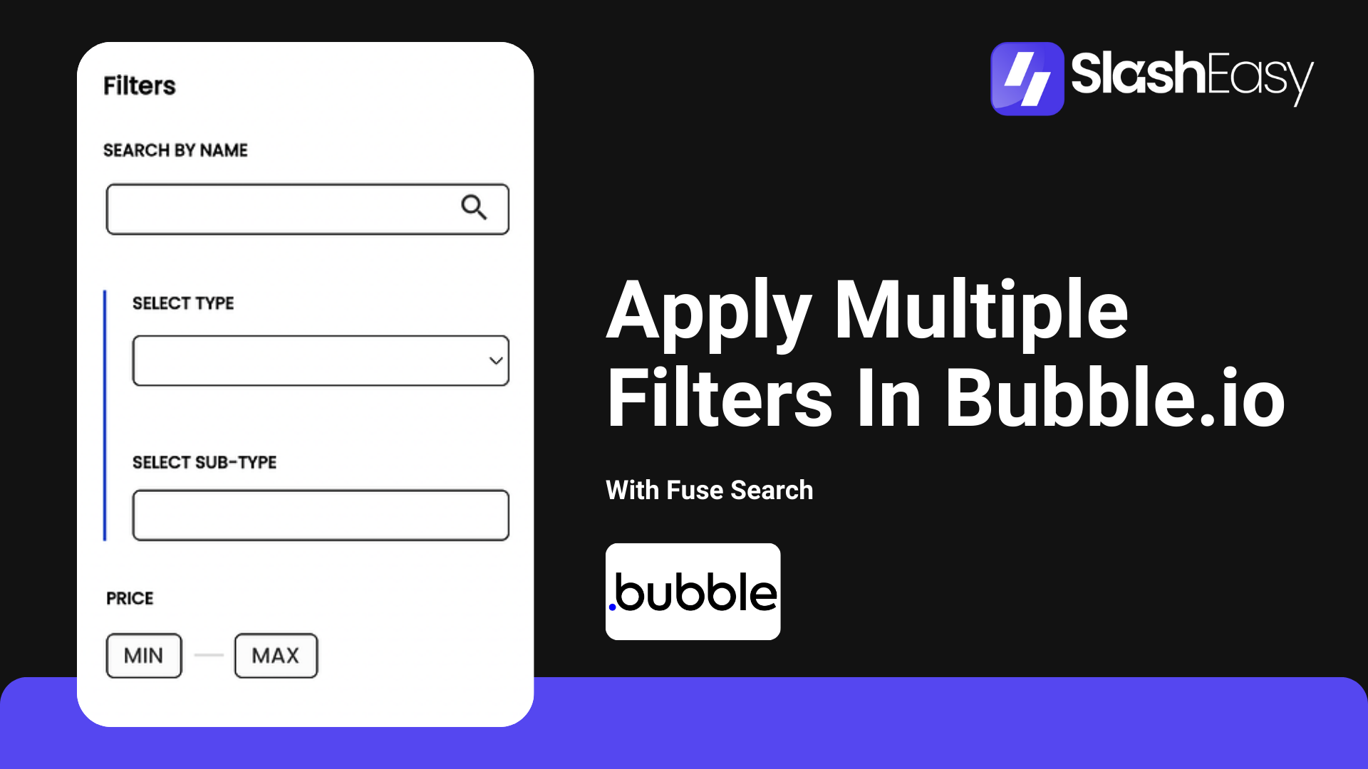 multiple filters in Bubble.io with Fuse Search