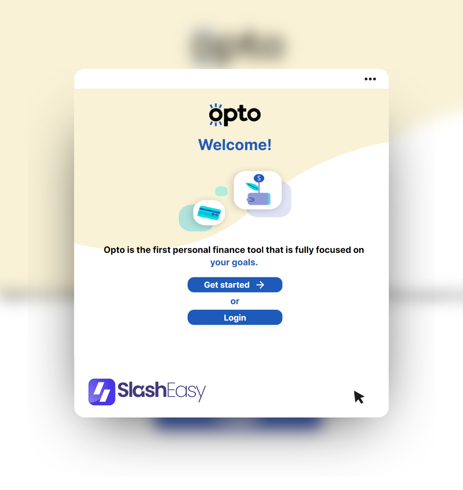 opto portfolio page