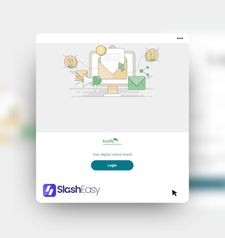 kindly communication portfolio page